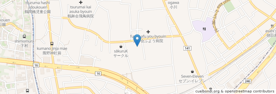 Mapa de ubicacion de 社会福祉法人芙蓉会　芙蓉園 en ژاپن, 東京都, 町田市.