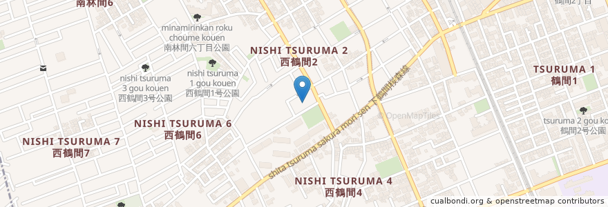 Mapa de ubicacion de 第１松風園 en 일본, 가나가와현, 大和市.