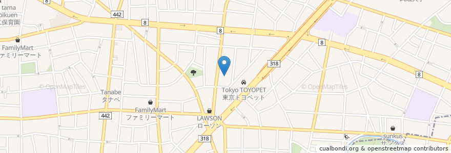 Mapa de ubicacion de 練馬区立豊玉北地区区民館 en Japão, Tóquio, 練馬区.
