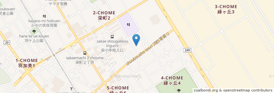 Mapa de ubicacion de 羽村市福祉センター en Япония, Токио, Хамура.