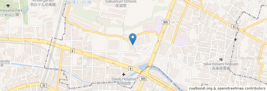 Mapa de ubicacion de 豊島区山吹の里在宅介護支援センター en Giappone, Tokyo, Shinjuku.