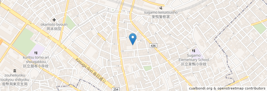 Mapa de ubicacion de 豊島区東部保健福祉センター en Япония, Токио, Тосима.