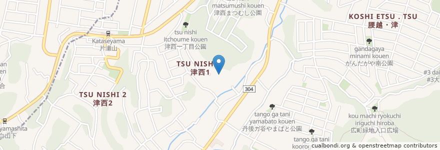 Mapa de ubicacion de 鎌倉静山荘 en Japon, Préfecture De Kanagawa, 鎌倉市.