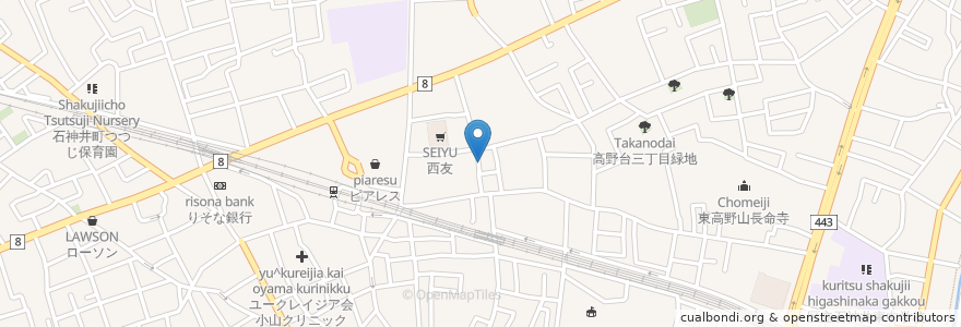 Mapa de ubicacion de ＳＳＳ３２ en 日本, 東京都, 練馬区.