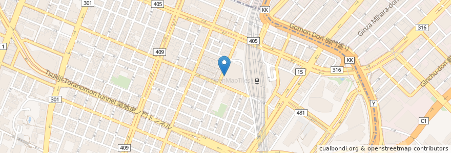 Mapa de ubicacion de 箱根そば en 日本, 東京都, 港区.