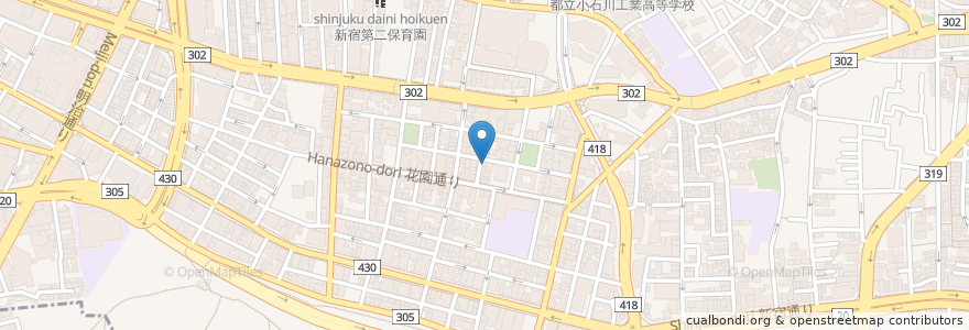 Mapa de ubicacion de CIRA Japana en 日本, 东京都/東京都, 新宿区/新宿區.