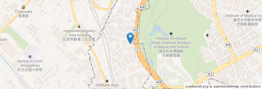 Mapa de ubicacion de KAIS International School en Japón, Tokio, Shinagawa.