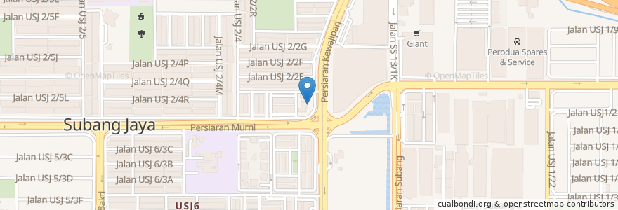 Mapa de ubicacion de Shell Station Car Wash en Malaisie, Selangor, Majlis Bandaraya Subang Jaya.