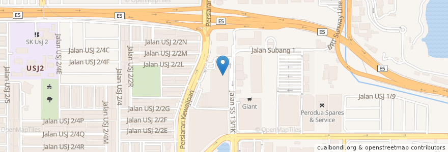Mapa de ubicacion de Summit Car Park en Malezya, Selangor, Majlis Bandaraya Subang Jaya.