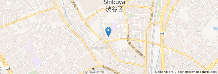 Mapa de ubicacion de モボモガ en Japón, Tokio, Shibuya.