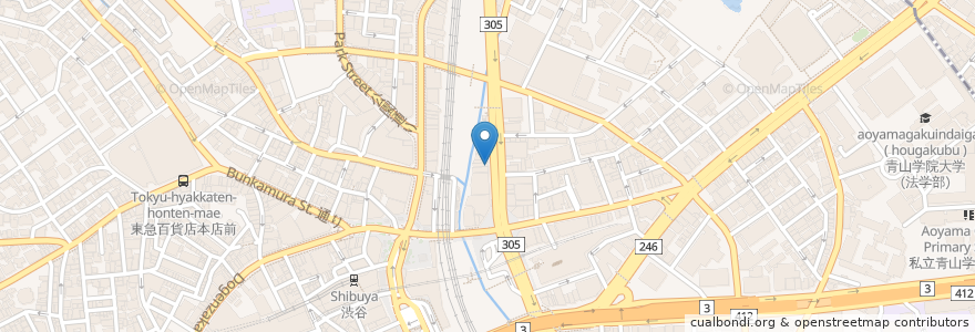 Mapa de ubicacion de ととどん en Japan, Tokio, 渋谷区.