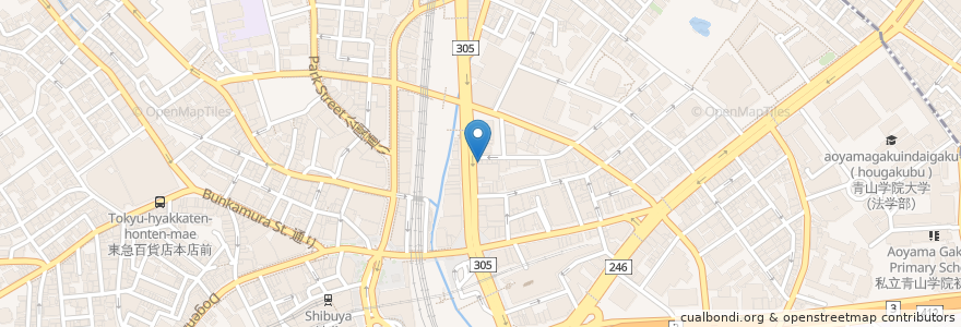 Mapa de ubicacion de アイディア ヒューマン サポート アカデミー en Japón, Tokio, Shibuya.