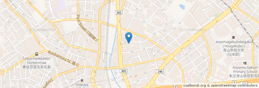 Mapa de ubicacion de ベターホームの お料理教室 en Jepun, 東京都, 渋谷区.