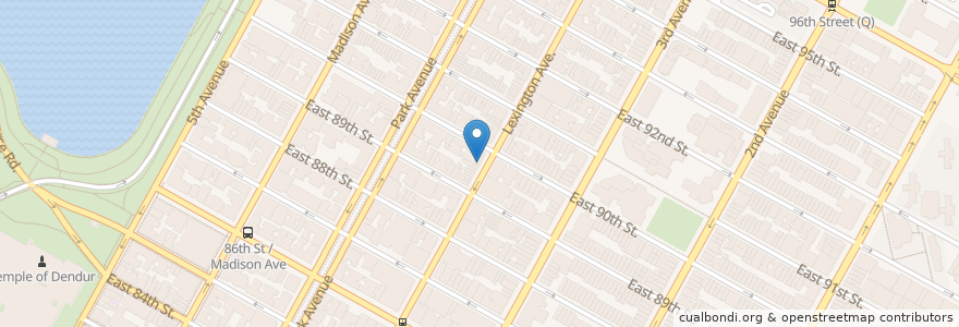 Mapa de ubicacion de Duane Reade en 미국, 뉴욕, New York, New York County, Manhattan, Manhattan Community Board 8.