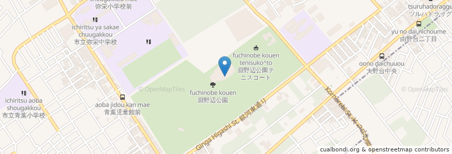 Mapa de ubicacion de KitchenKAZU en Japonya, 神奈川県, 相模原市, 中央区.