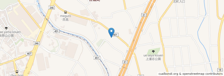 Mapa de ubicacion de おふろの王様瀬谷店 en 日本, 神奈川県, 横浜市, 瀬谷区.