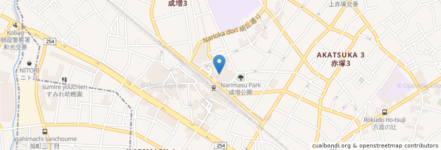 Mapa de ubicacion de モスバーガー en Japonya, 板橋区.