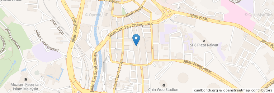 Mapa de ubicacion de China Town Food Paradise en マレーシア, セランゴール, クアラルンプール.
