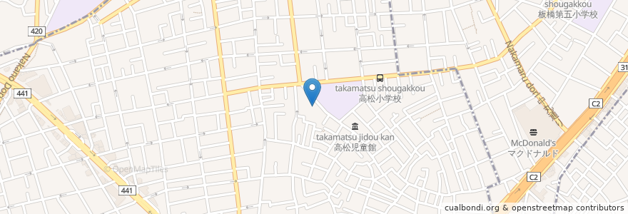 Mapa de ubicacion de ドラッグ セイムス en Japão, Tóquio, 板橋区.