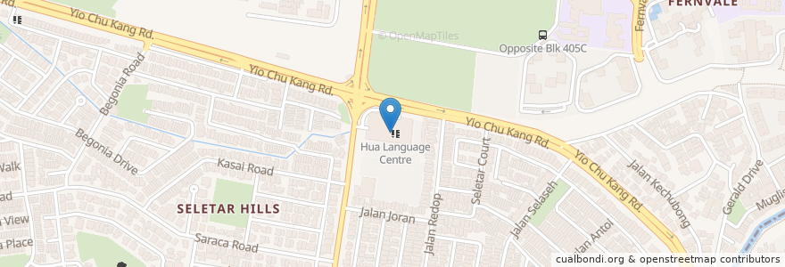 Mapa de ubicacion de Jan & Elly English Language School en 싱가포르, Central.