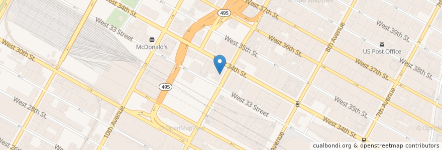 Mapa de ubicacion de Twins en Estados Unidos Da América, Nova Iorque, New York, New York County, Manhattan, Manhattan Community Board 4.