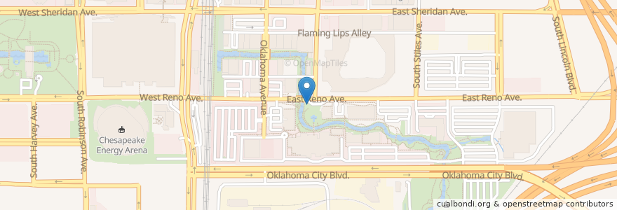 Mapa de ubicacion de BankFirst en アメリカ合衆国, オクラホマ州, Oklahoma City, Oklahoma County.