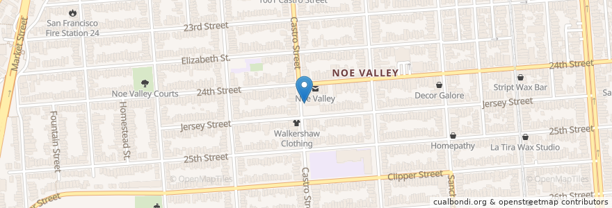 Mapa de ubicacion de Walgreens en アメリカ合衆国, カリフォルニア州, サンフランシスコ, San Francisco.