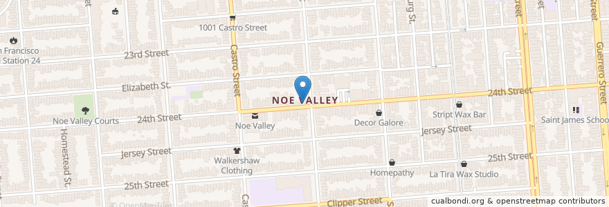 Mapa de ubicacion de Novy en United States, California, San Francisco City And County, San Francisco.