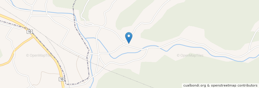 Mapa de ubicacion de 津波戸山登山口駐車場 en Japão, 大分県, 杵築市.