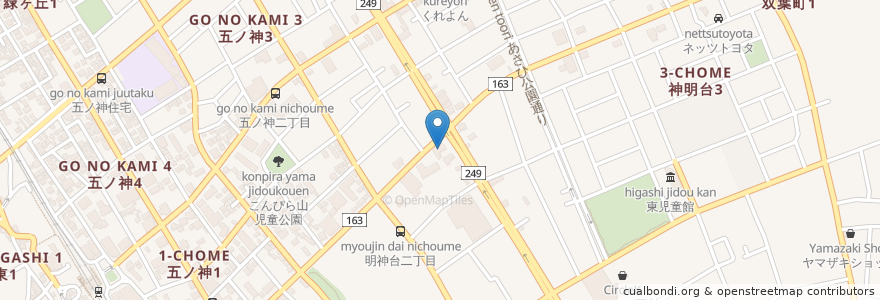 Mapa de ubicacion de ESSO en Japão, Tóquio, 羽村市.