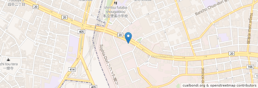 Mapa de ubicacion de エクセルシオール カフェ en Japón, Tokio.