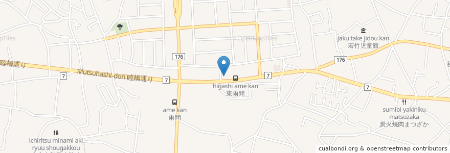 Mapa de ubicacion de コスモ石油 en 日本, 東京都, あきる野市.