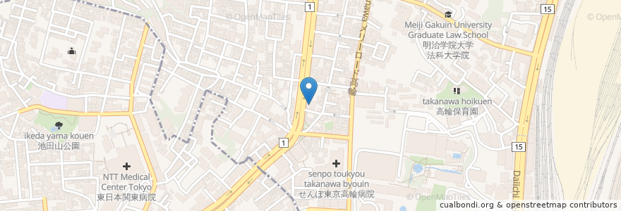 Mapa de ubicacion de みずほ銀行 en ژاپن, 東京都.