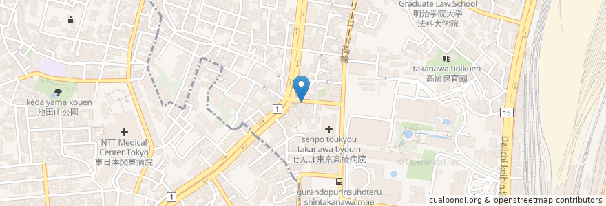 Mapa de ubicacion de ツルハドラッグ en 日本, 东京都/東京都.