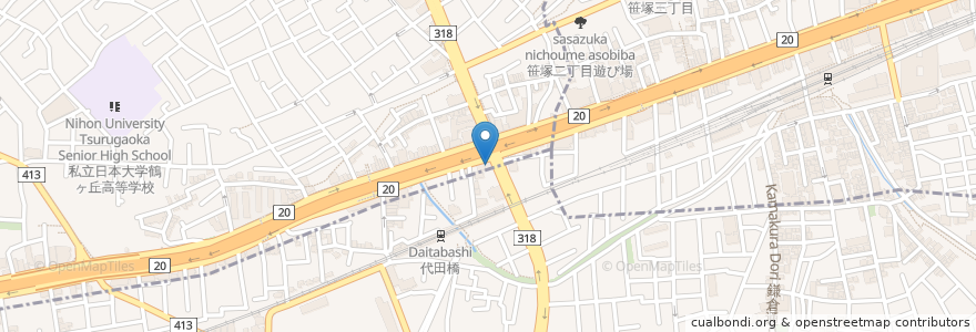 Mapa de ubicacion de すき家 en 日本, 东京都/東京都, 杉並区.
