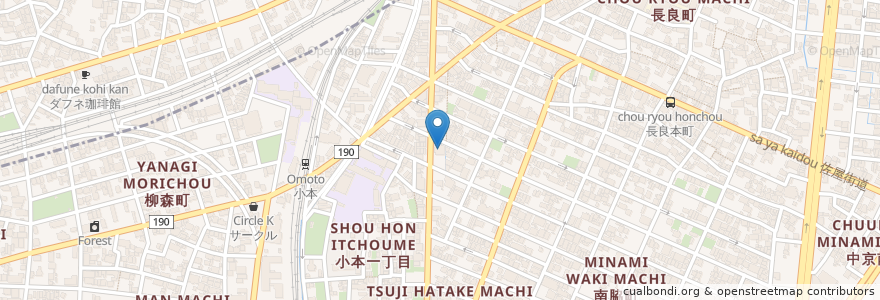 Mapa de ubicacion de はやせ希望クリニック en ژاپن, 愛知県, 名古屋市, 中川区.