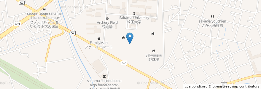 Mapa de ubicacion de 桜区 en Japão, 埼玉県, さいたま市, 桜区.