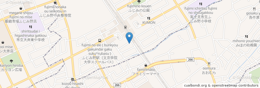 Mapa de ubicacion de 居酒屋ビッグ　ふじみ野店 en Japan, Präfektur Saitama.