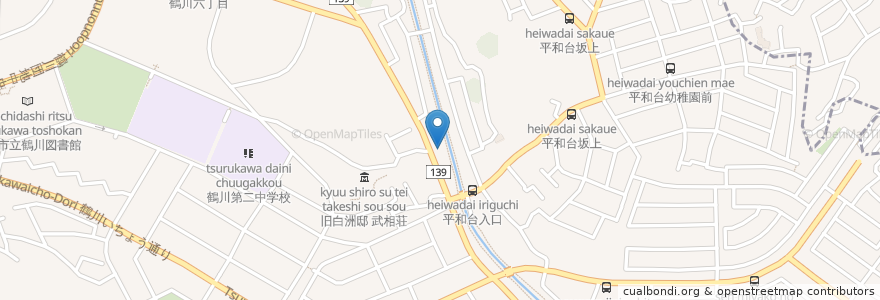 Mapa de ubicacion de すき家 en Japão, Tóquio, 町田市.
