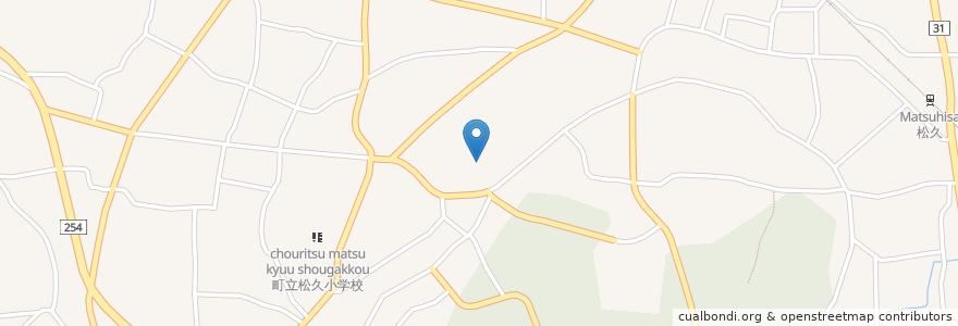 Mapa de ubicacion de 美里町 en اليابان, 埼玉県, 児玉郡, 美里町.