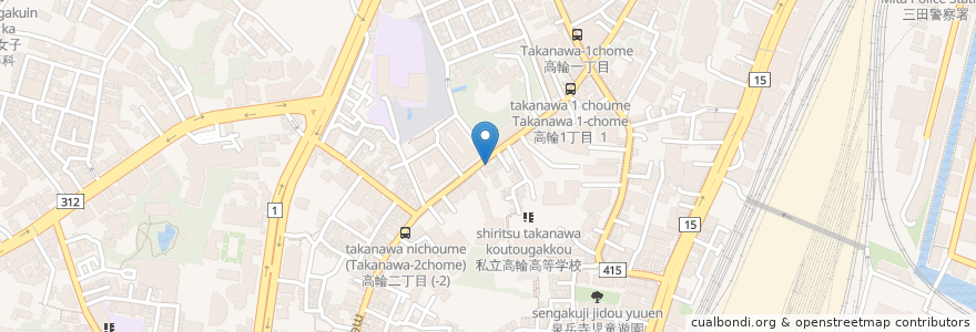 Mapa de ubicacion de トレミール en Japonya, 東京都, 港区.