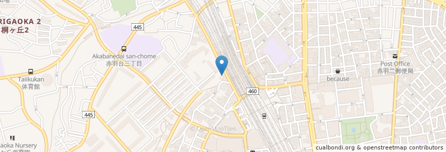 Mapa de ubicacion de ジョナサン en 日本, 东京都/東京都, 北区.