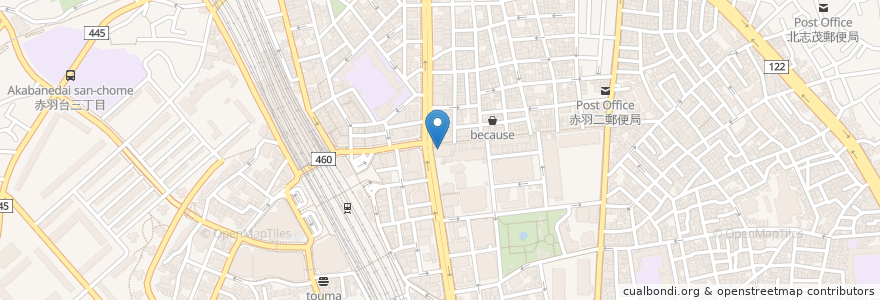 Mapa de ubicacion de 三井住友銀行 en Japão, Tóquio, 北区.
