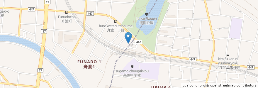 Mapa de ubicacion de マクドナルド en 日本, 板橋区.