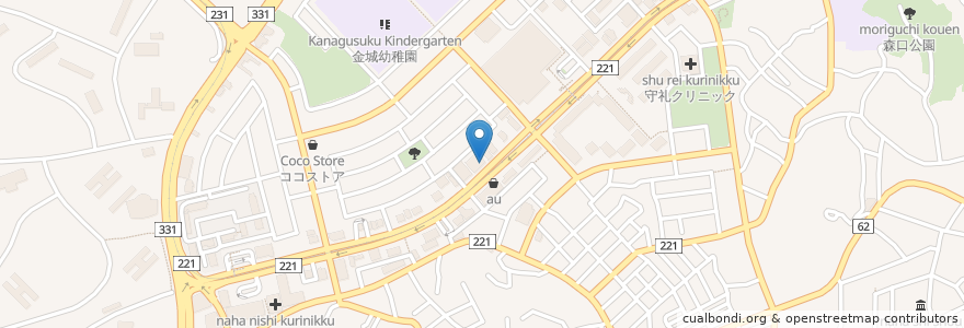 Mapa de ubicacion de コミックバスター en 日本, 沖縄県, 那覇市.