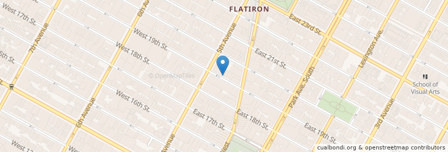 Mapa de ubicacion de Steve Alper DMD en Estados Unidos De América, Nueva York, Nueva York, New York County, Manhattan, Manhattan Community Board 5.