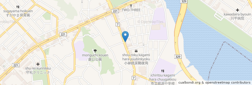 Mapa de ubicacion de とん珍亭 en 日本, 沖縄県, 那覇市.