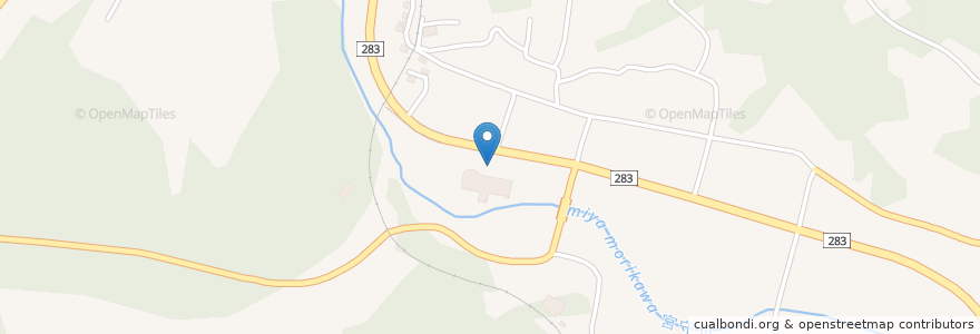 Mapa de ubicacion de 道の駅みやもり en 일본, 이와테현, 遠野市.
