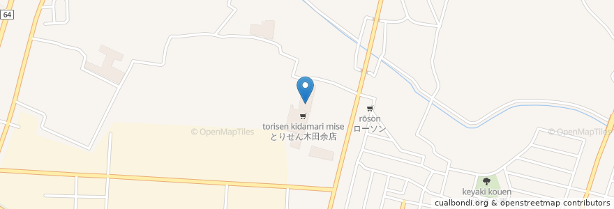 Mapa de ubicacion de クリエイト en اليابان, إيباراكي, 土浦市.