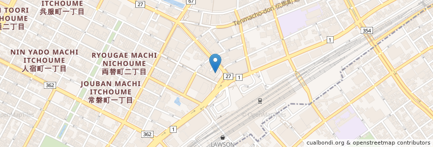 Mapa de ubicacion de 東京三菱UFJ銀行静岡支店 en Japan, Präfektur Shizuoka, 静岡市, 葵区.